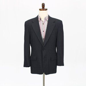 Calvin Klein 40R Gray HT 2-Button Sport Coat Blazer Jacket P374